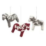 Dala horses felt