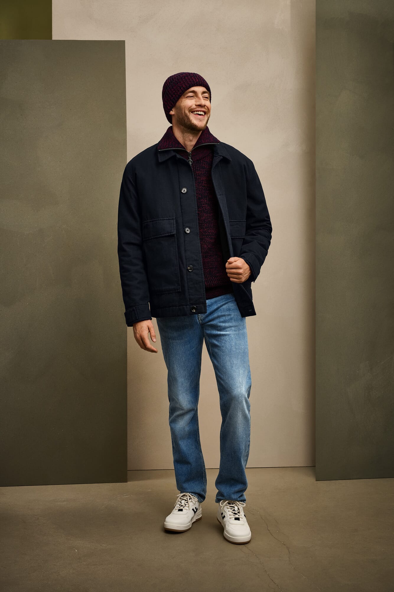 Men's jacket sailor, Dark blue | Manufactum