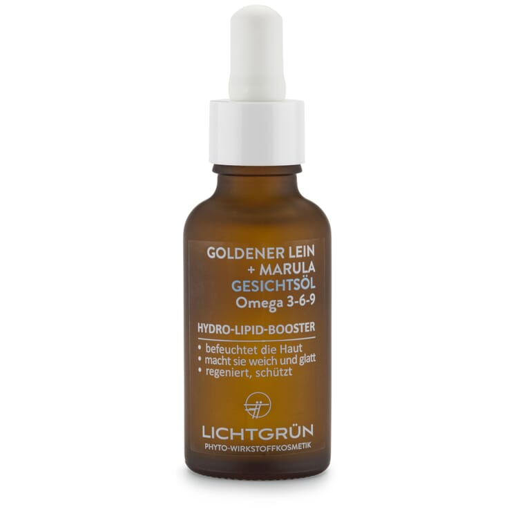 Golden linseed and marula facial oil