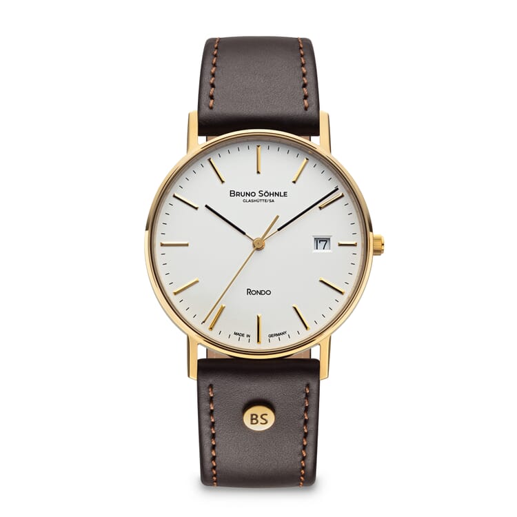 Armbåndsur Rondo Gold Ø 38 mm kvarts