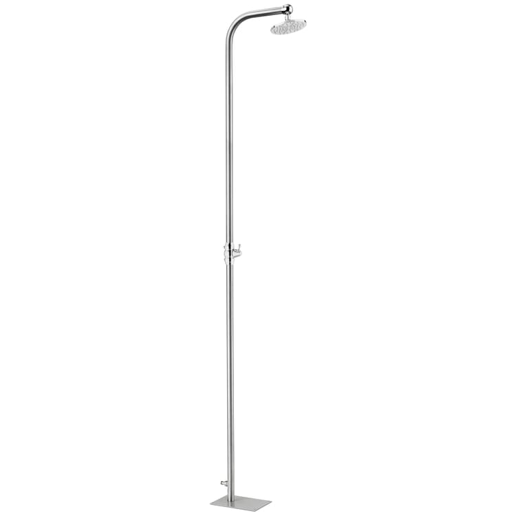 Garden shower stainless steel