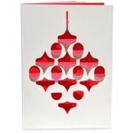 Lykønskningskort Klip Ornament