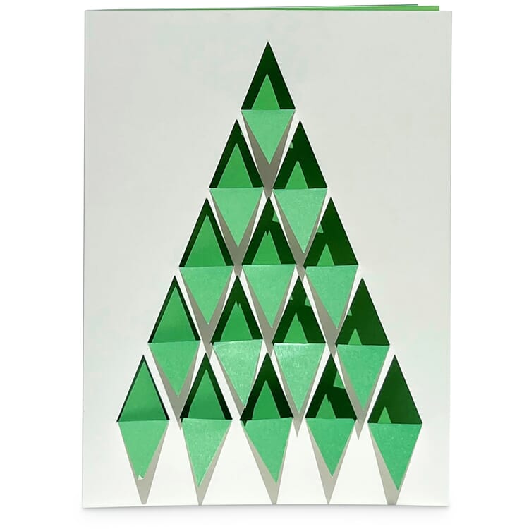 Wenskaart Knippen, Fir