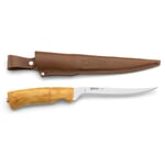 Fileteringskniv af krøllet birk