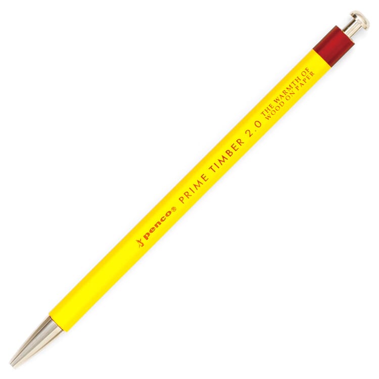 Druckbleistift Timber, Gelb
