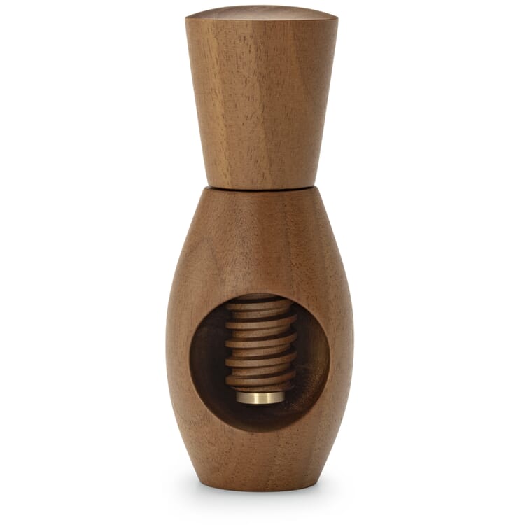 Threaded nutcracker walnut wood