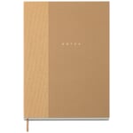 Half-linen notebook ochre