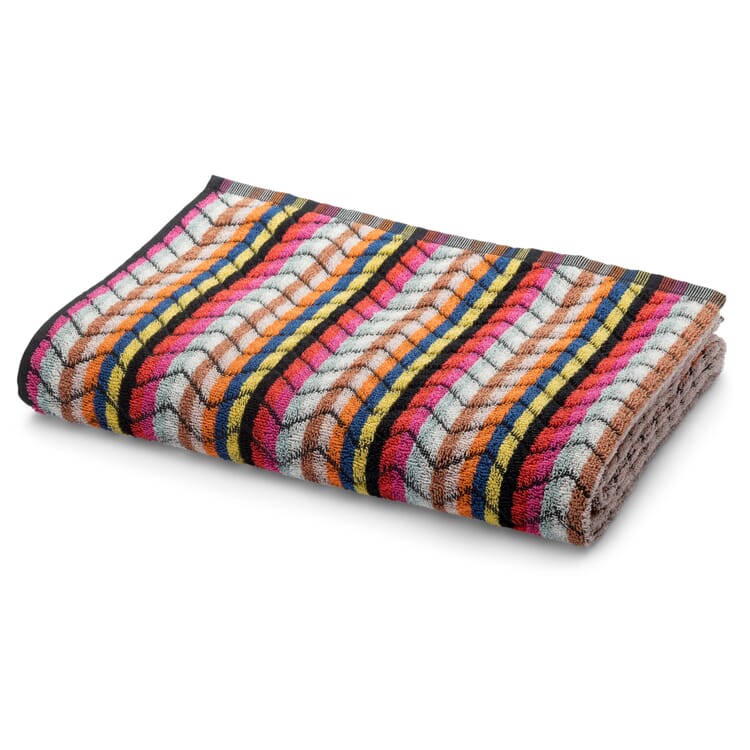 Serviette en éponge torsadée