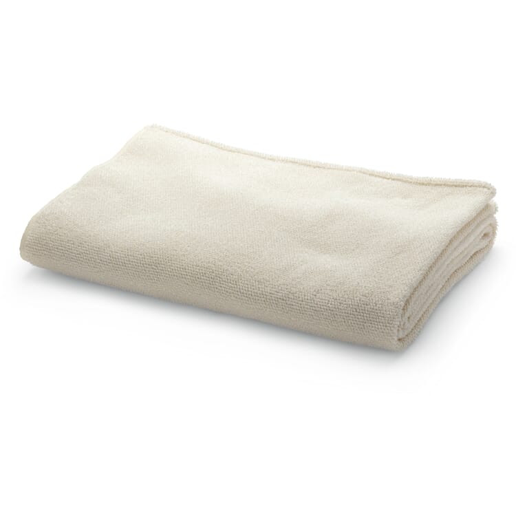 Handdoek linnen badstof licht