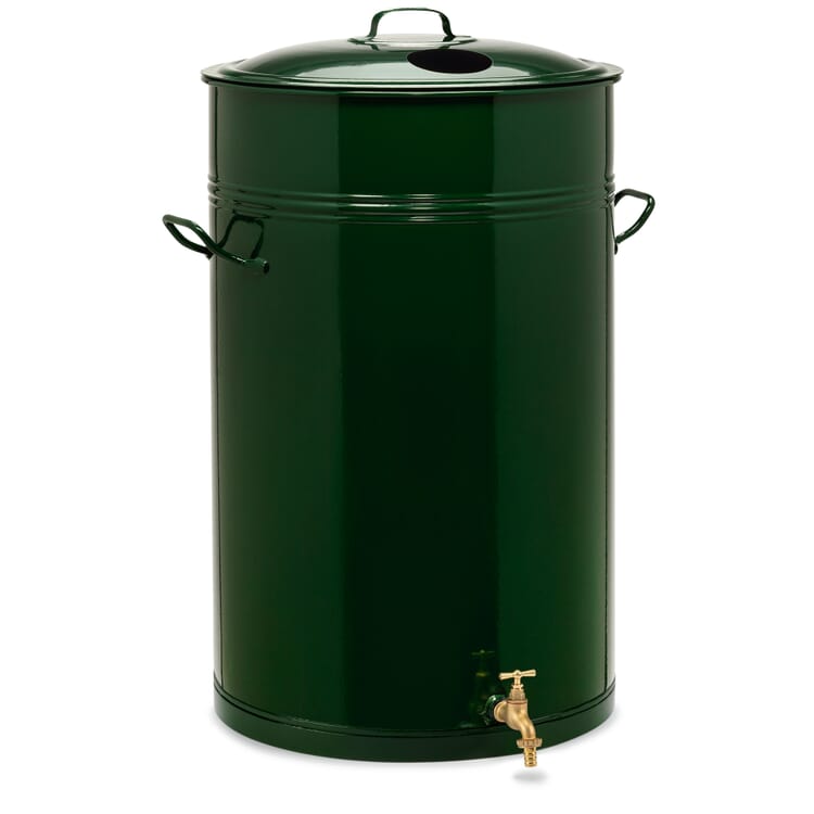 Tonneau de pluie avec couvercle perforé