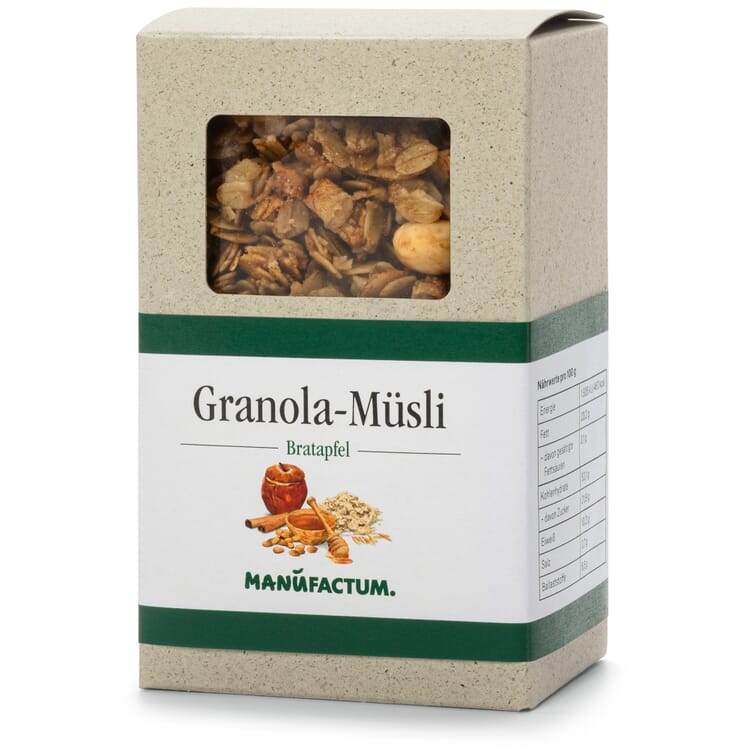 Granola-Müsli Bratapfel