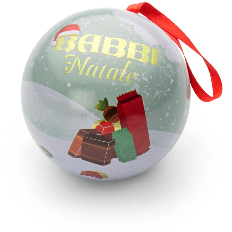 Cubon kerstbal (met chocolade pralines)