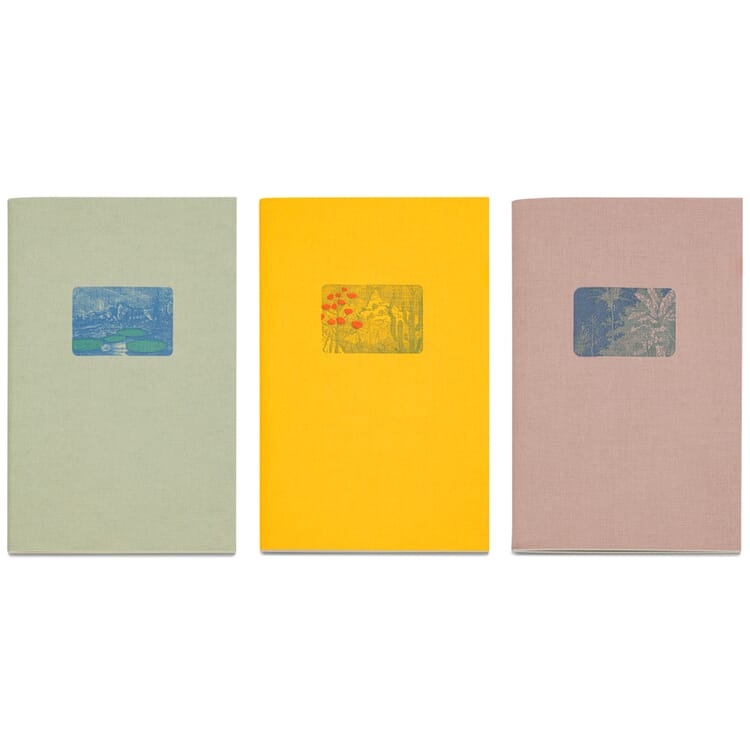 Cahier de notes piqué 3 pièces