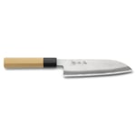 Couteau de cuisine japonais Ajigataya Couteau de chef japonais Santoku