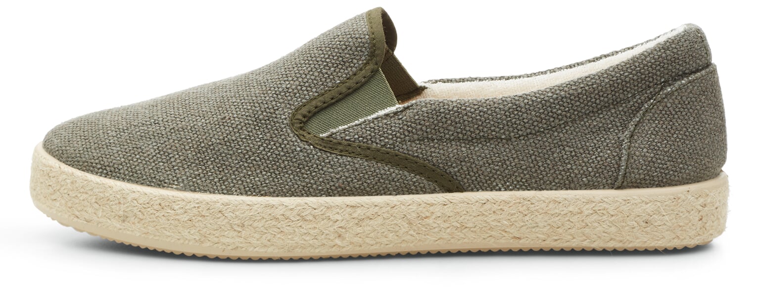 Men's hemp slippers Khaki