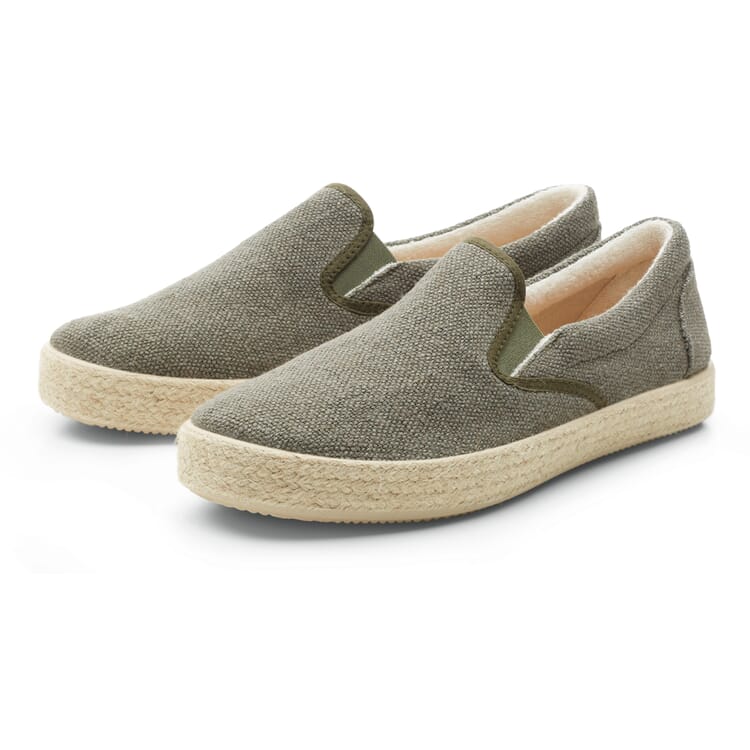 Herren-Hanfslipper