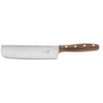 Coltello da cuoco K Nakiri HRC 60 blu-brillante