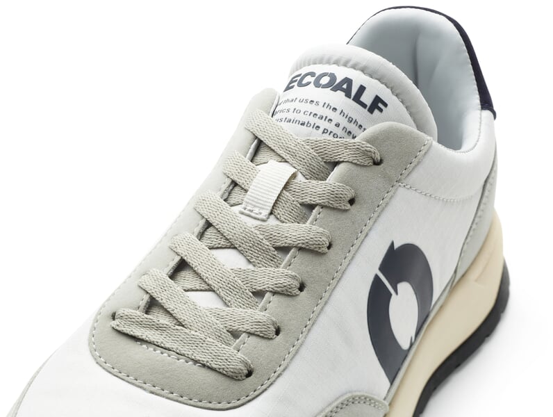 Herren-Sneaker Grautöne, Detailsicht