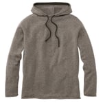 Herren-Strickhoodie Hellbraun