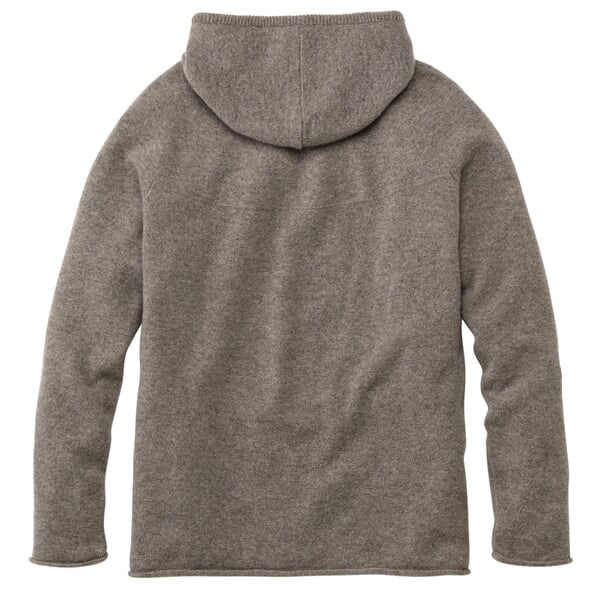 Hoodie en tricot pour hommes Marron clair
