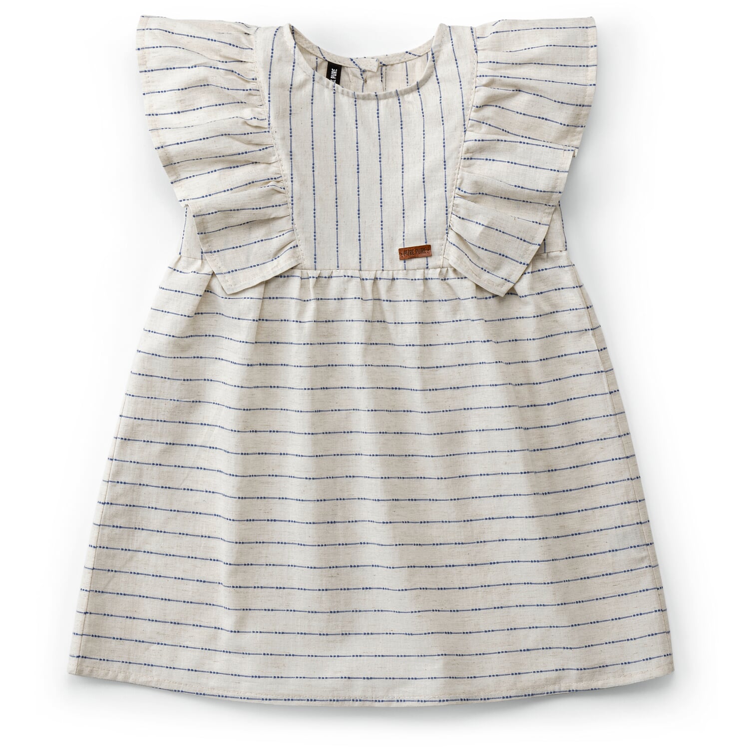 Children's dress cotton linen, Blue-White | Manufactum Children's dress cotton linen, Blue-White | Manufactum