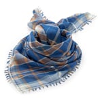 Neckerchief N° 768 plaid Royal blue