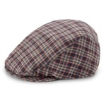 Cappello da uomo in tela a scacchi Multicolore