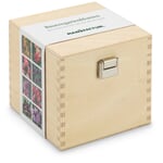 Seed set in a wooden box Cottage garden flowers