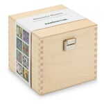 Set de semences dans une boîte en bois Fleurs locales