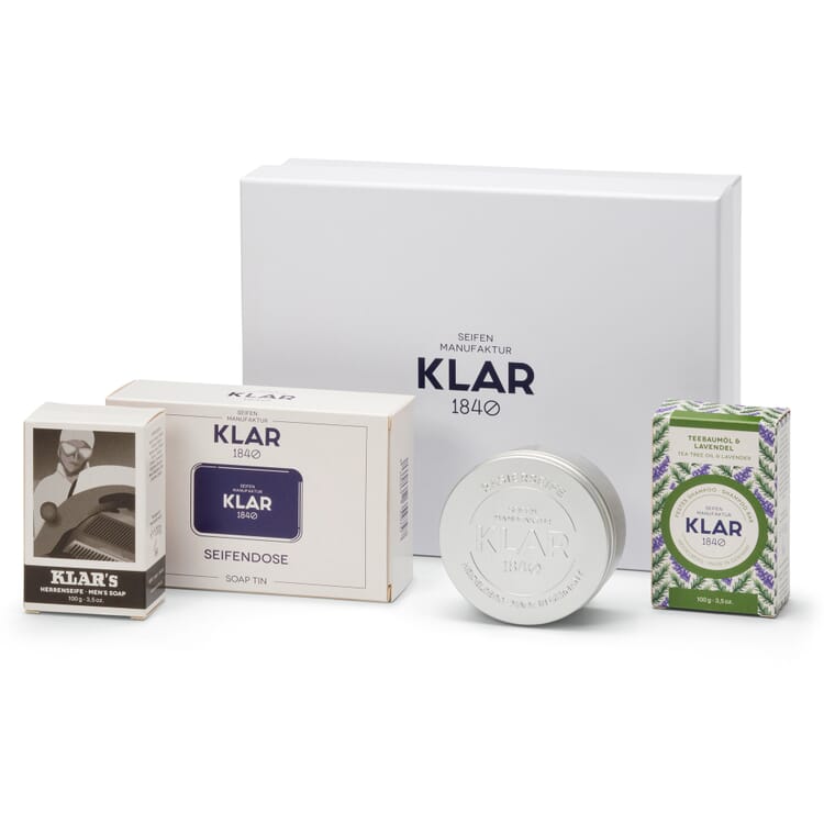 Geschenkset Klar Seifen Mannen