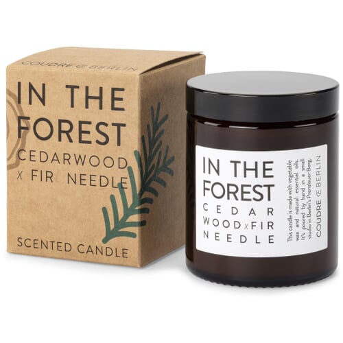 Coudre Berlin scented candle, Cedarwood & Fir Needle Manufactum