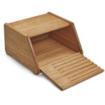 Small oak bread bin