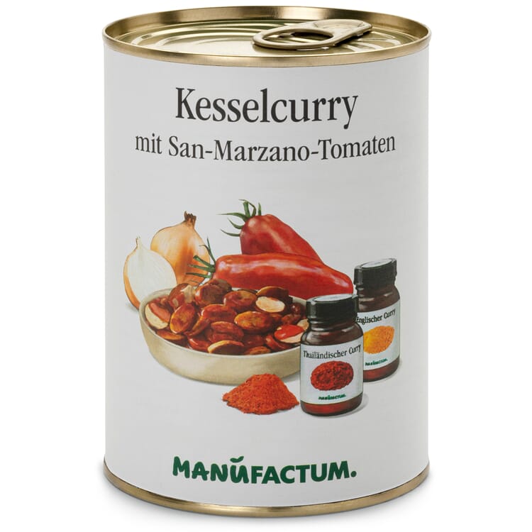 Kesselcurry mit San-Marzano-Tomaten