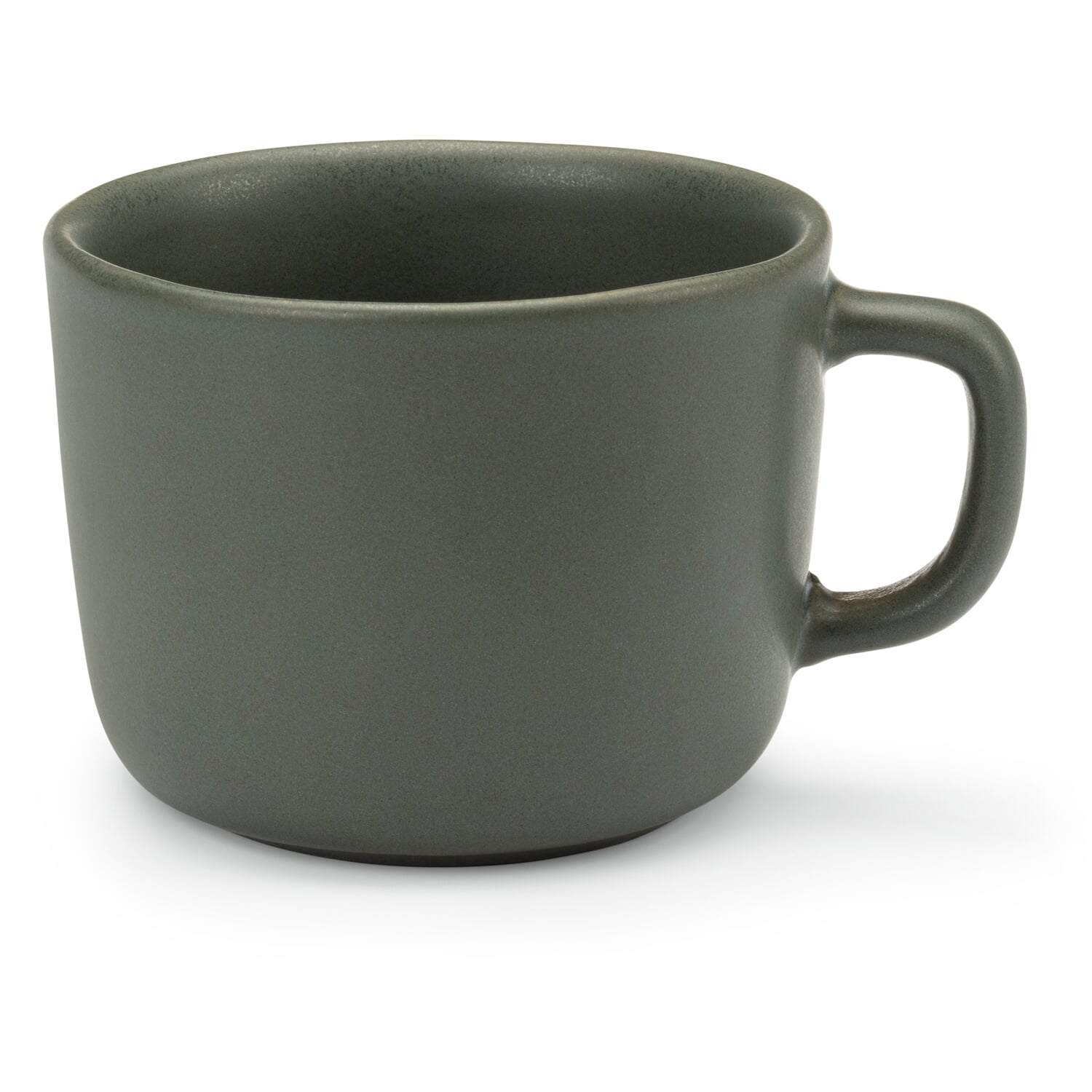 Kaffeetasse, Mattgrün