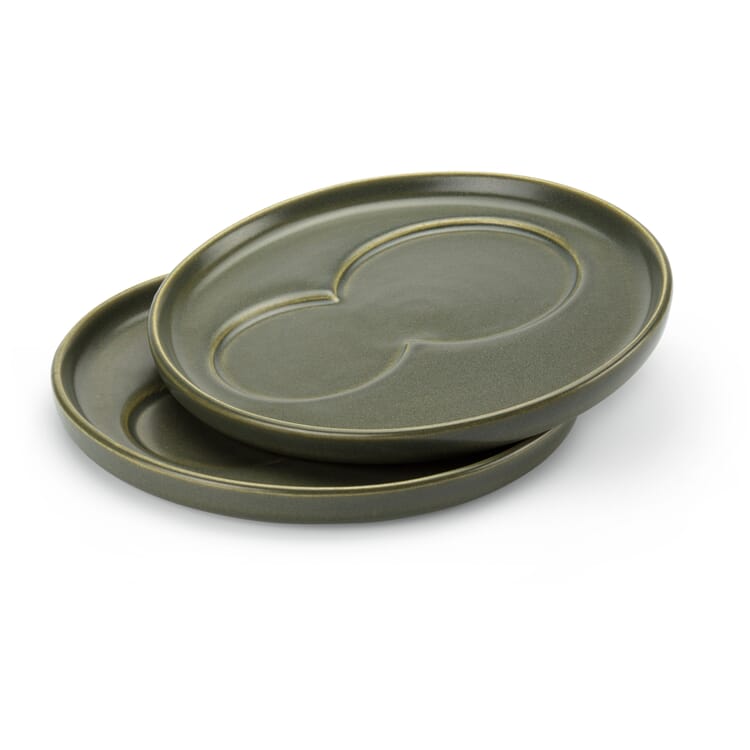 Soucoupe modulable, Vert mat