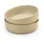 Small soup bowl (2 pieces) Natural beige