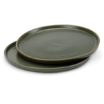 Breakfast plate Matte green