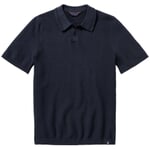 Polo da uomo in maglia Blu scuro