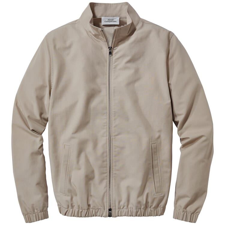 Blouson pour hommes, Gris beige