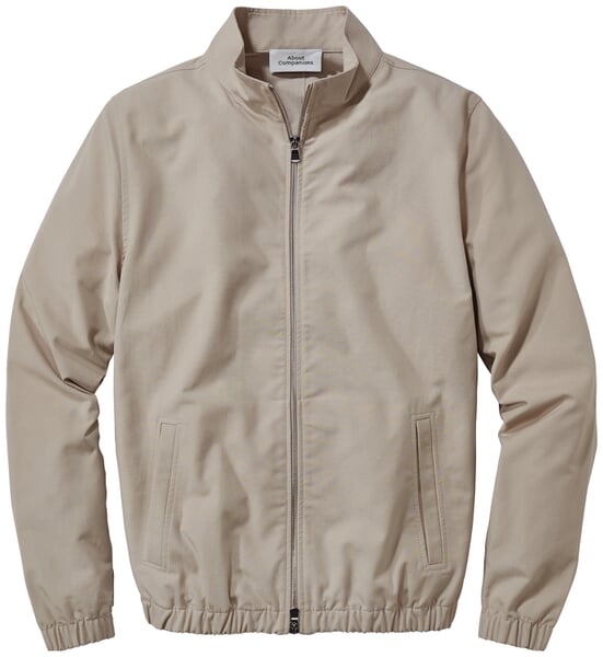 Men's blouson Beige gray