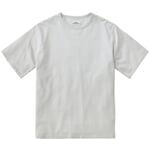 Camisa de media manga para hombre Gris claro