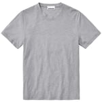 Heren-T-shirt Blauw-melange