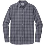 Camicia a quadri da uomo Grigio-blu