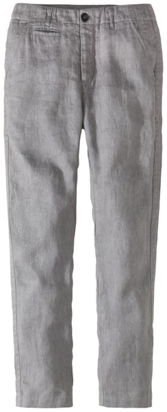 Men's linen pants Grey melange
