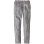 Pantaloni da uomo in lino Grigio melange