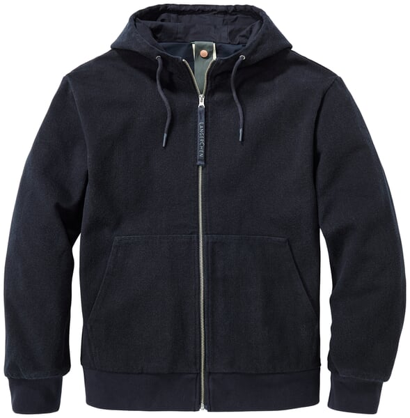 Herren-Blousonjacke mit Kapuze Navy