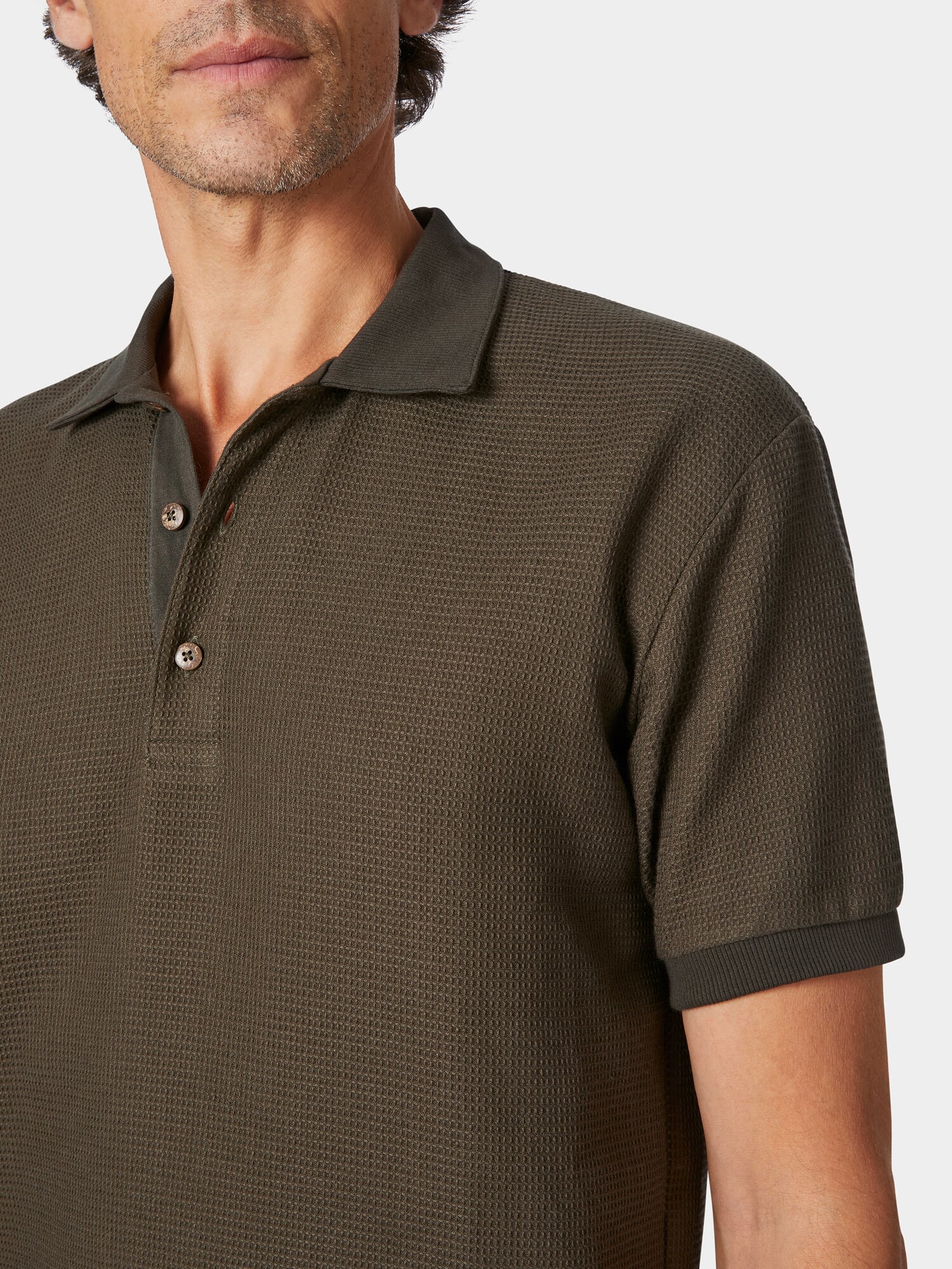 Men's polo shirt 1963, Olive | Manufactum