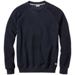 Badstof sweater voor heren Navy