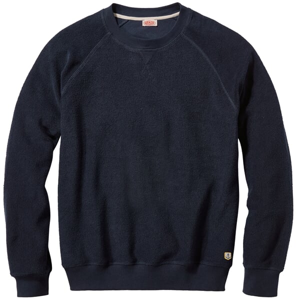 Herren-Sweatshirt Frottee Navy