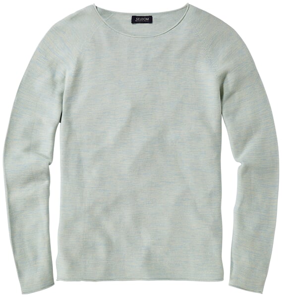 Herren-Strickpullover Bleumelange